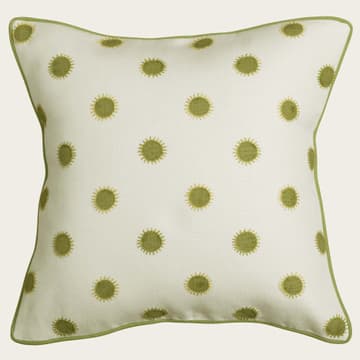 Dots in lime with sun in lime/gold