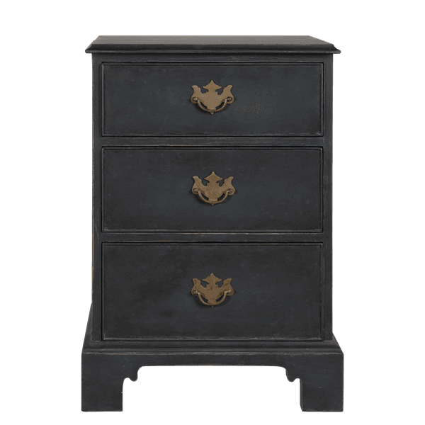 ENG033 40 – Bedside table with ornate handles