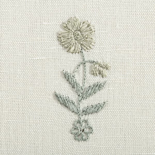 F051 SE Detail 2 – Faded wildflowers in seamist