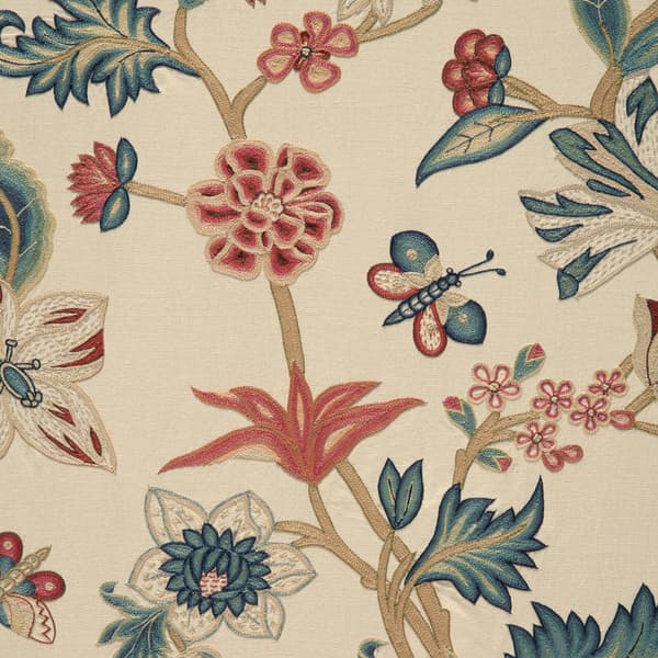 F114 Detail 2 – Lilies, magnolia & chrysanthemums