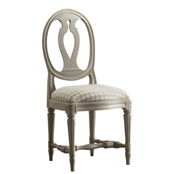 Chair with oval back