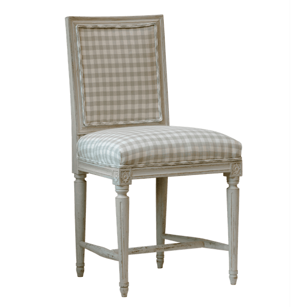 GUS015 08a – Chair with upholstered back