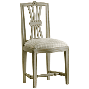 Chair with medallion