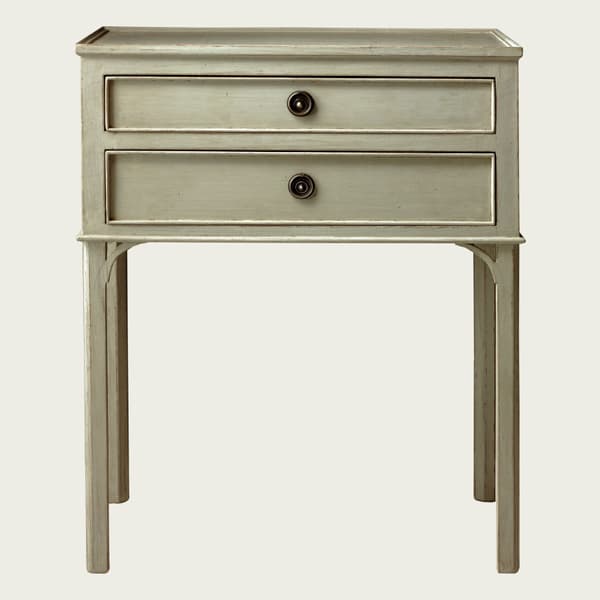 GUS031 L 10 – Large bedside table with two drawers
