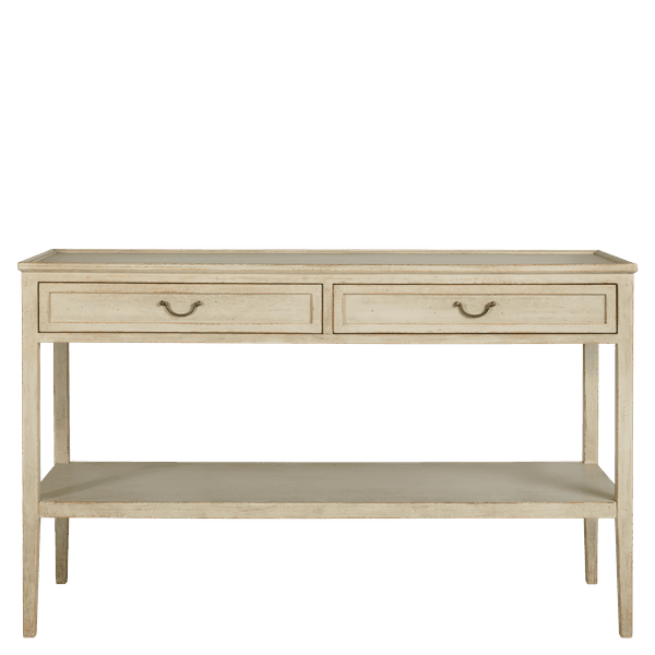 GUS099 08 – Console with two drawers & shelf