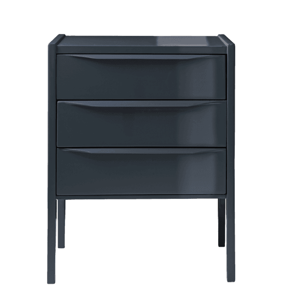 MID035 LQ 25 – Bedside table with lip handles