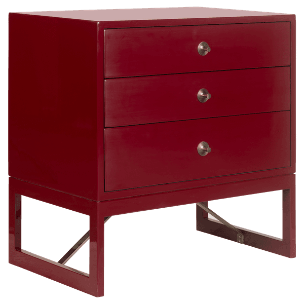 MID057 BLQ 28a – Bedside table with round pulls