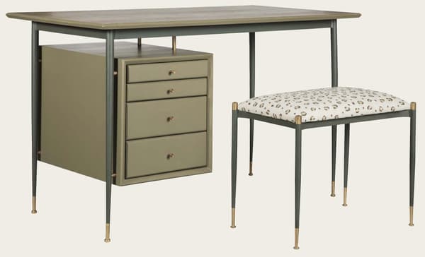 Mid076 13 Mid020 – Dressing table with metal frame