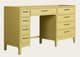 MID971AJ Junior modular desk with nine drawers
