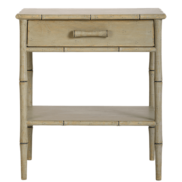 TRO108 A 10 D – Faux bamboo sofa table with drawer