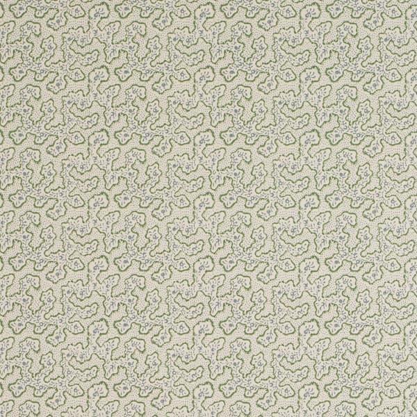 WCT001 03 – Sea Meadow Wallpaper in Antique Blue