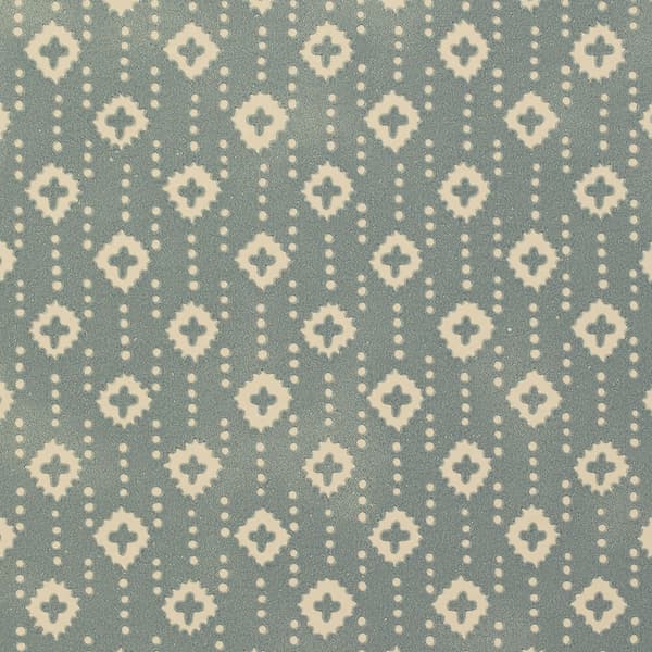 WCT002 03 Detail – Raindrops Wallpaper in Antique Blue