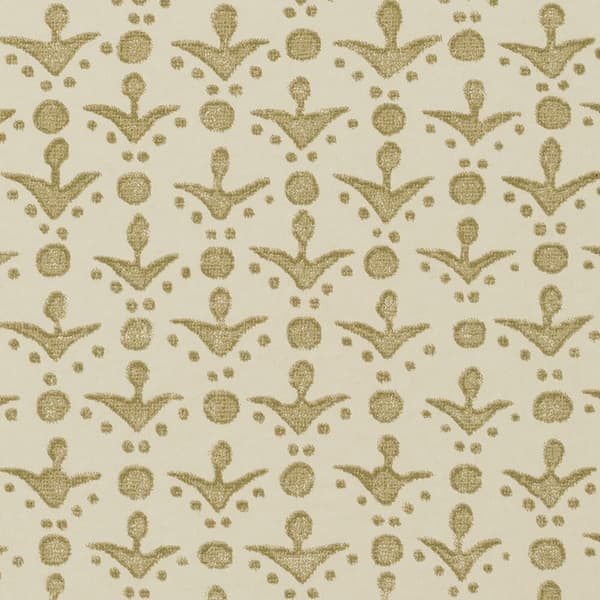 WCT003 01 Detail – Cupid Wallpaper in Moss
