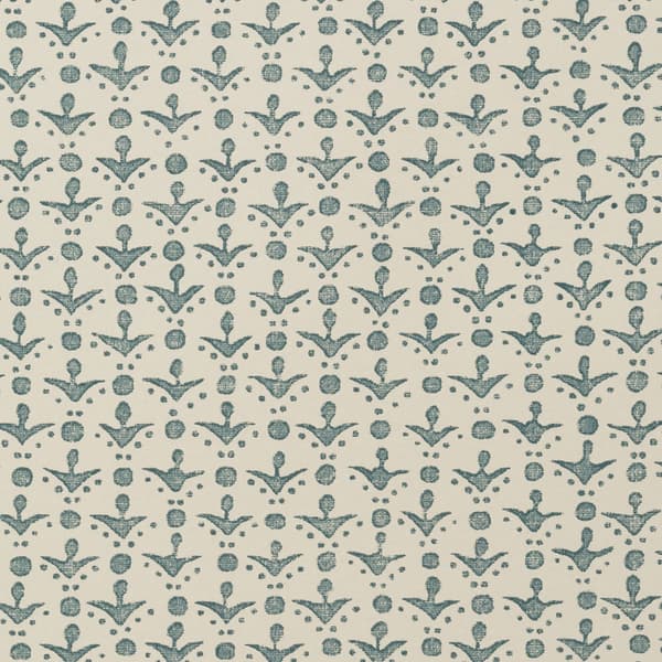 WCT003 03 – Cupid Wallpaper in Antique Blue
