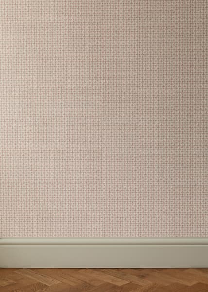 WCT003 04 Full Wall – Cupid Wallpaper in Pale Pink