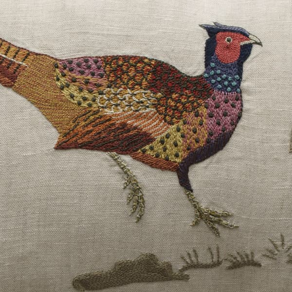 C976 1 Detail – Fleeing pheasants