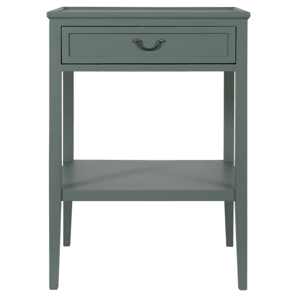 GUS108 52 01 – Side table with drawer & shelf