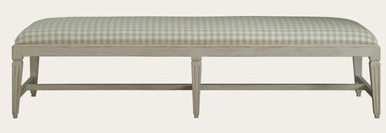 Gus064 1 – Bench with fluted square legs