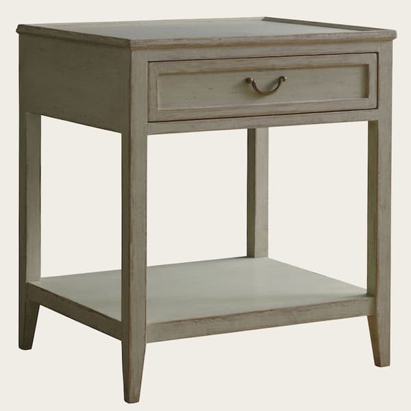 Gus108A 5A 1 – Side table with drawer & shelf
