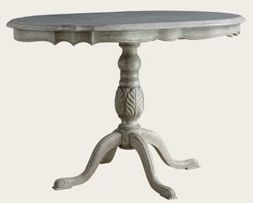 Acanthus pedestal table