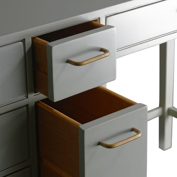 Mid973 Jd – Junior modular desk with ten drawers