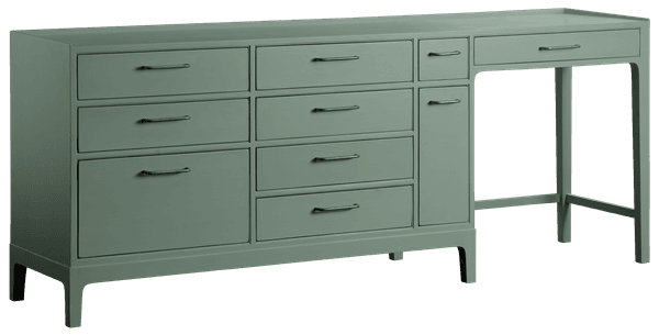 MID973 J 52 01 – Modular desk with ten drawers