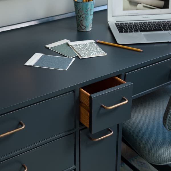MID973 18 L01 – Modular desk with ten drawers