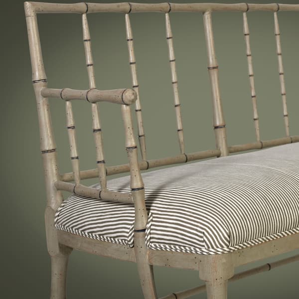 TRO120 10 D 06 – Faux bamboo settee