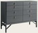 MID054 Large chest of drawers with T-bar handles