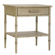 TRO108A Faux bamboo sofa table with drawer