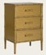 TRO031 Faux bamboo bedside table