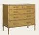 TRO040A Faux bamboo chest of drawers