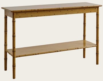 Faux bamboo console