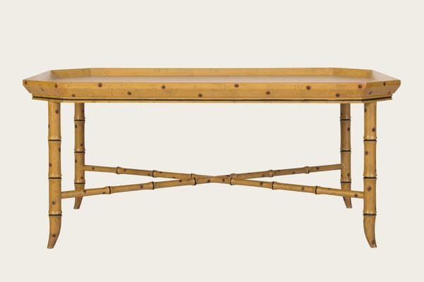 Tro150 – Faux bamboo coffee table