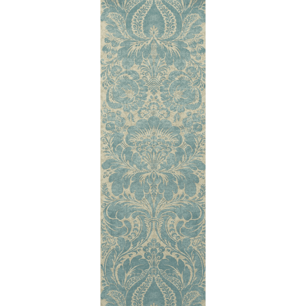 WPK100 01 – Venetian Damask Wallpaper in Cinder Blue