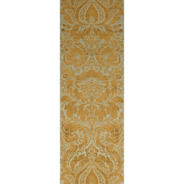 WPK100 05 – Venetian Damask Wallpaper in Flaxen Bright