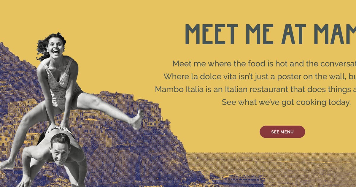 Mambo Italia restaurant in Pennsylvania - healthy menu with nutrition facts and calories