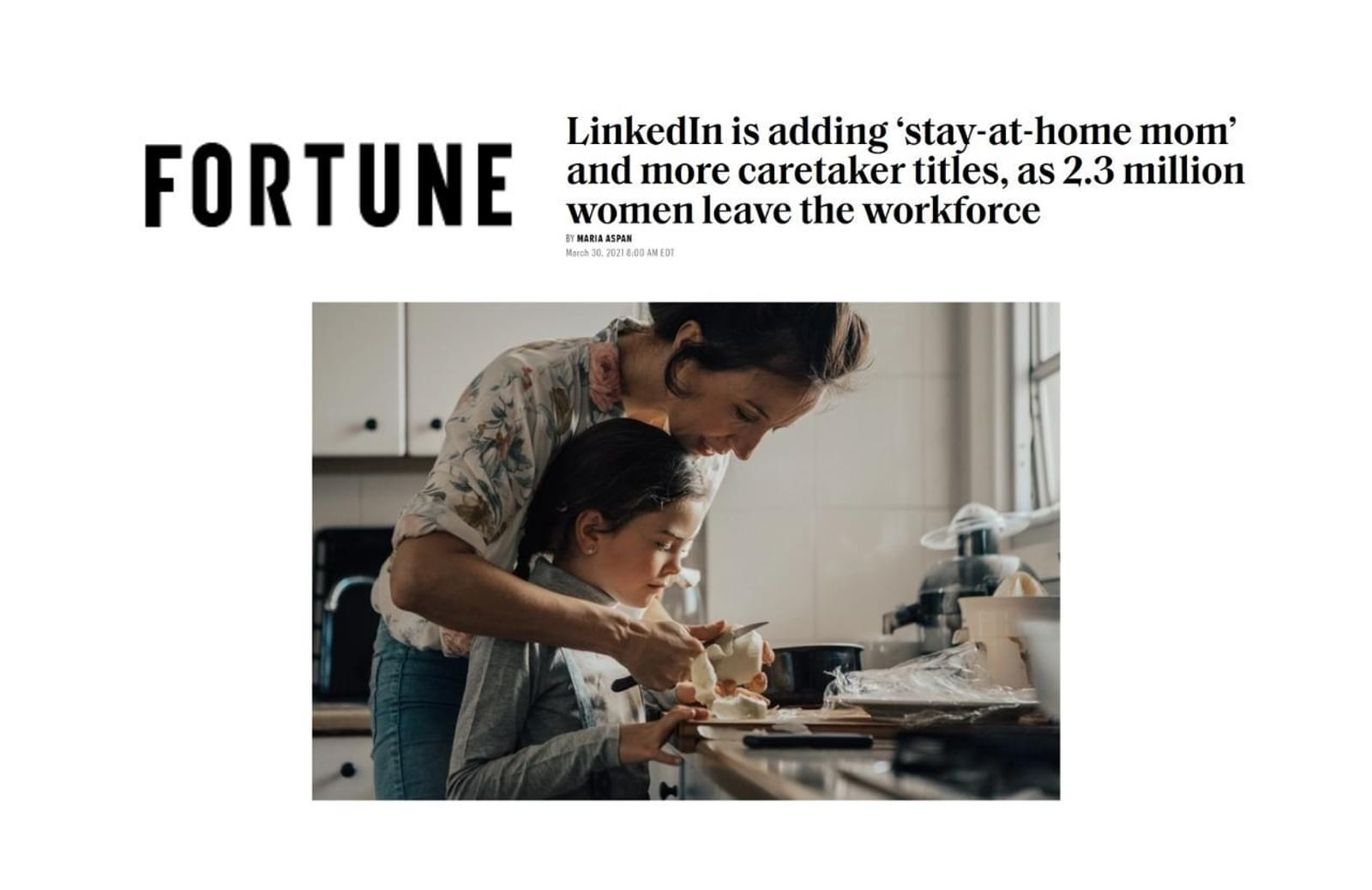 Fortune Linked In Title Announcement News Thumbnail