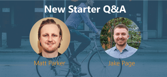 New Starter Q&A: Matt Parker and Jake Page