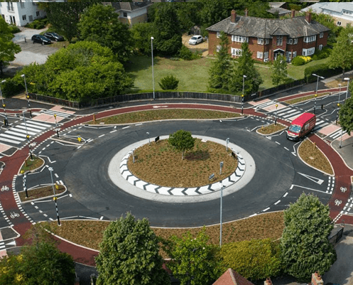 Dutch Style Roundabout UK