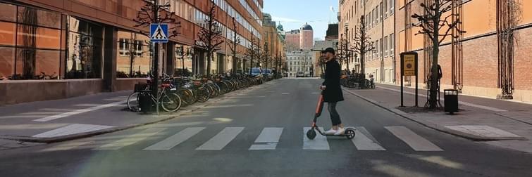 E Scooter Uppsala Cropped