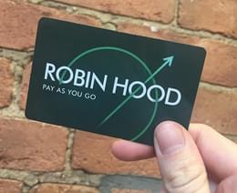 Commended: Robin Hood travel card, CIHT Awards 2016 