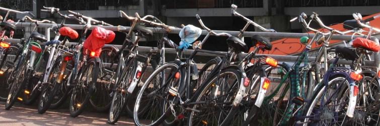 Bike Stand In Oerol