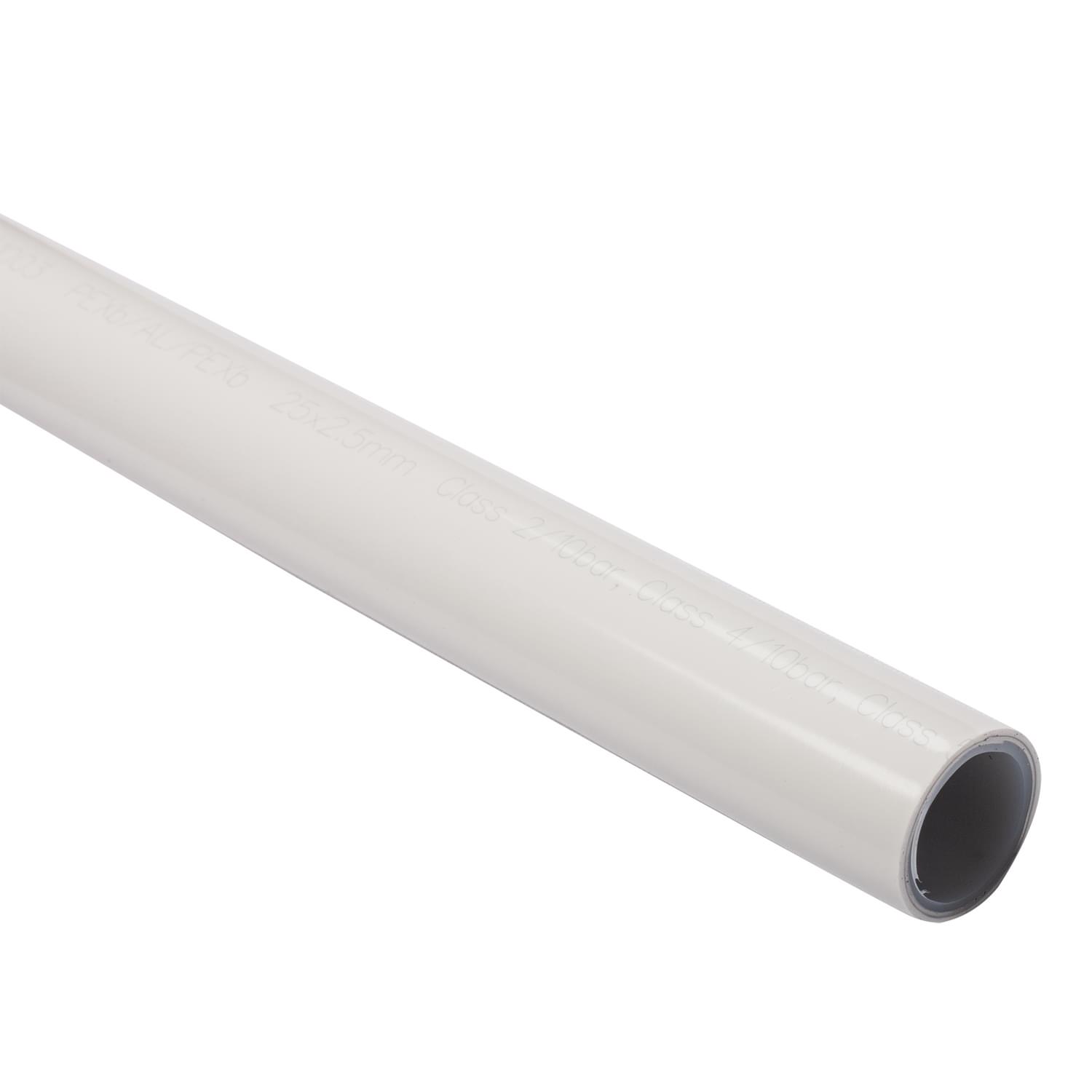 Alupex universal rør 32mm - lige længde - 5 meter - DBVVS