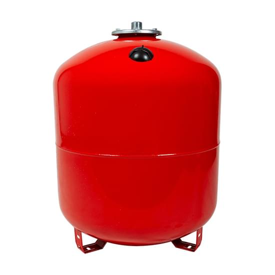 Rød trykekspansionsbeholder 100 liter