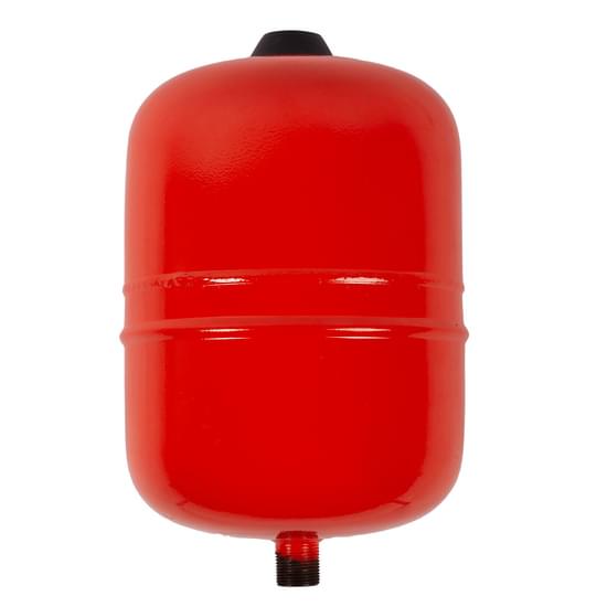 Rød trykekspansionsbeholder 8 liter