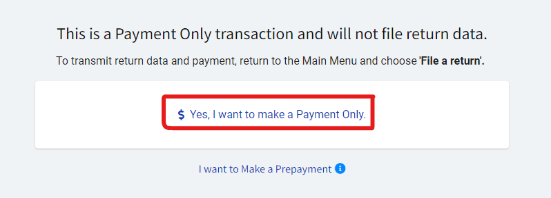 Payment Only Transaction