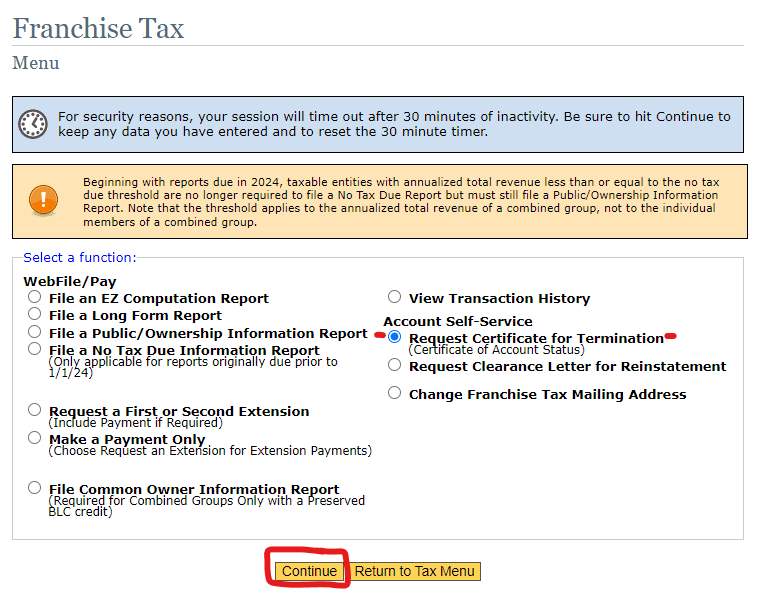 Close Your Business with the Texas Comptroller -… | J. Hall & Company