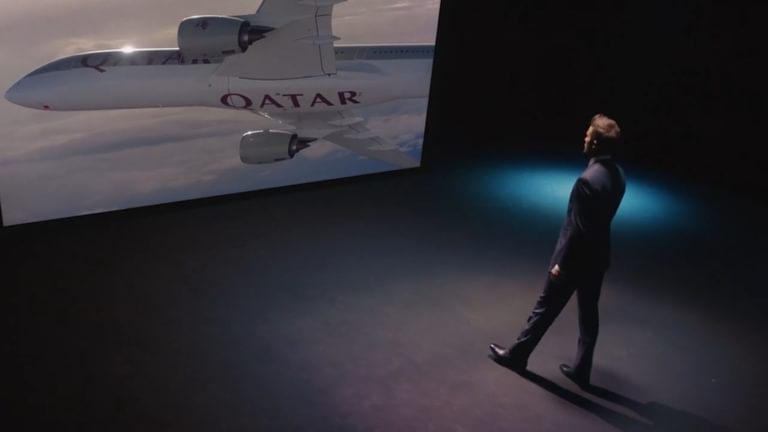 David Beckham Qatar Airways