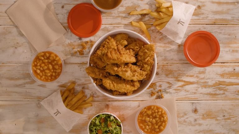 KFC ASMR Food Porn Chicken Mini Fillets